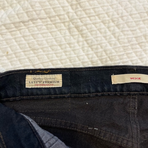 Levi’s Premium Wedgie Button Fly Pants Women’s Size 25 - Picture 5 of 5